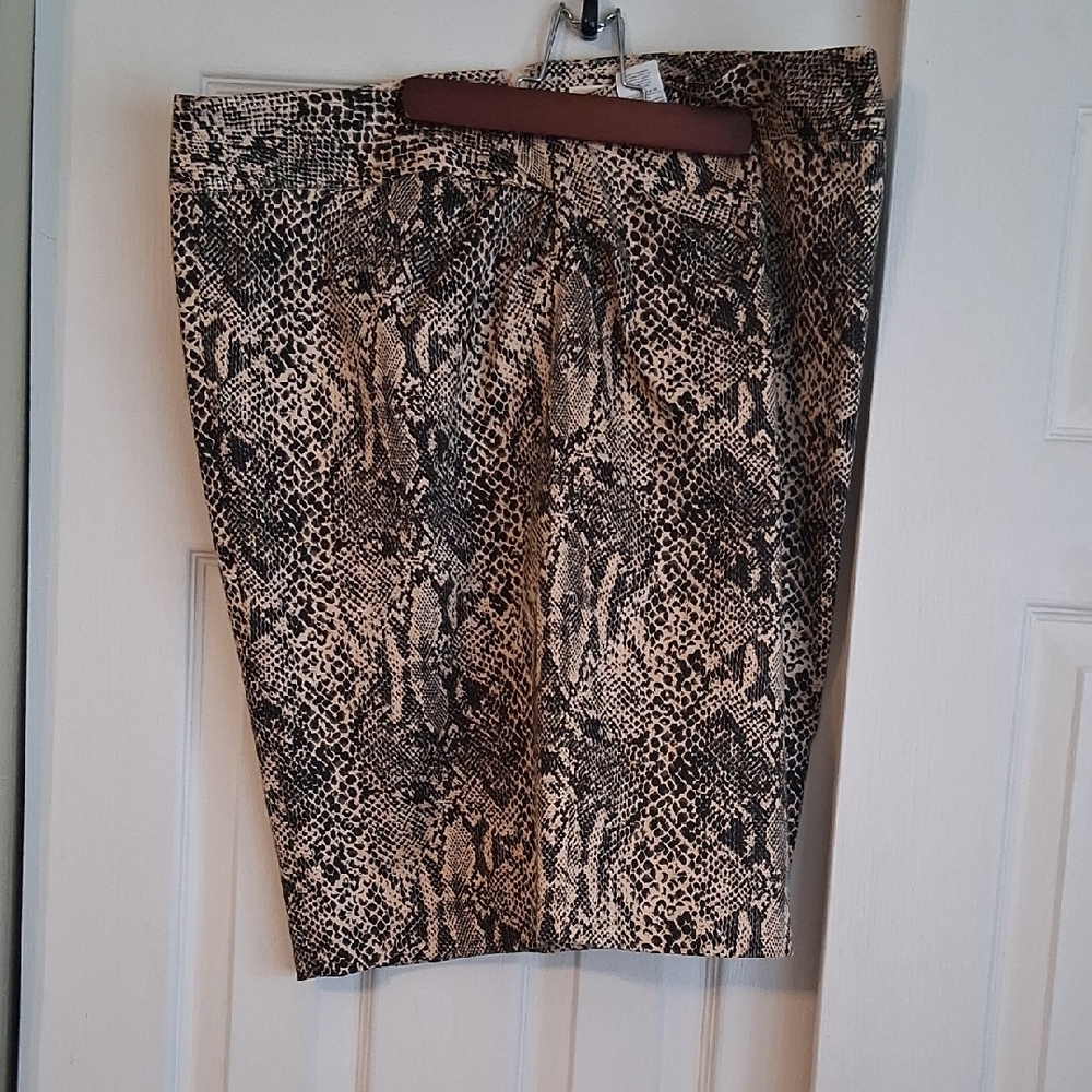 MICHAEL Michael Kors Snake Print Pencil Skirt
